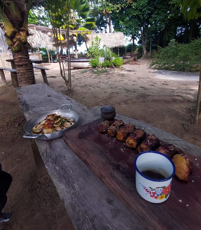 O almoço que não prometeu nada e entregou tudo