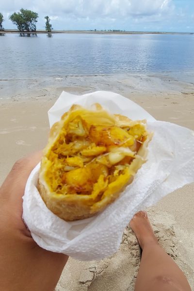 Tem dias que ainda sonho com esse pastel...