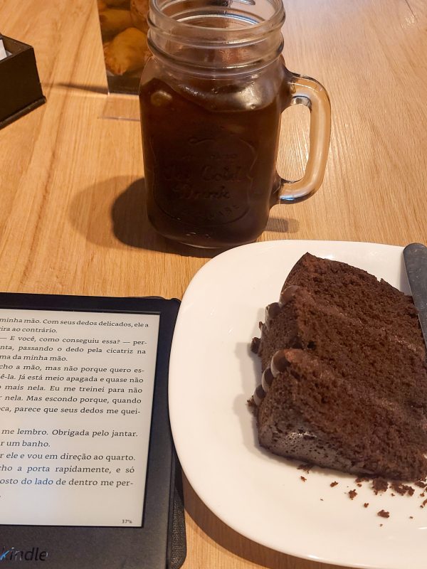 Kindle nos cafés da tarde
